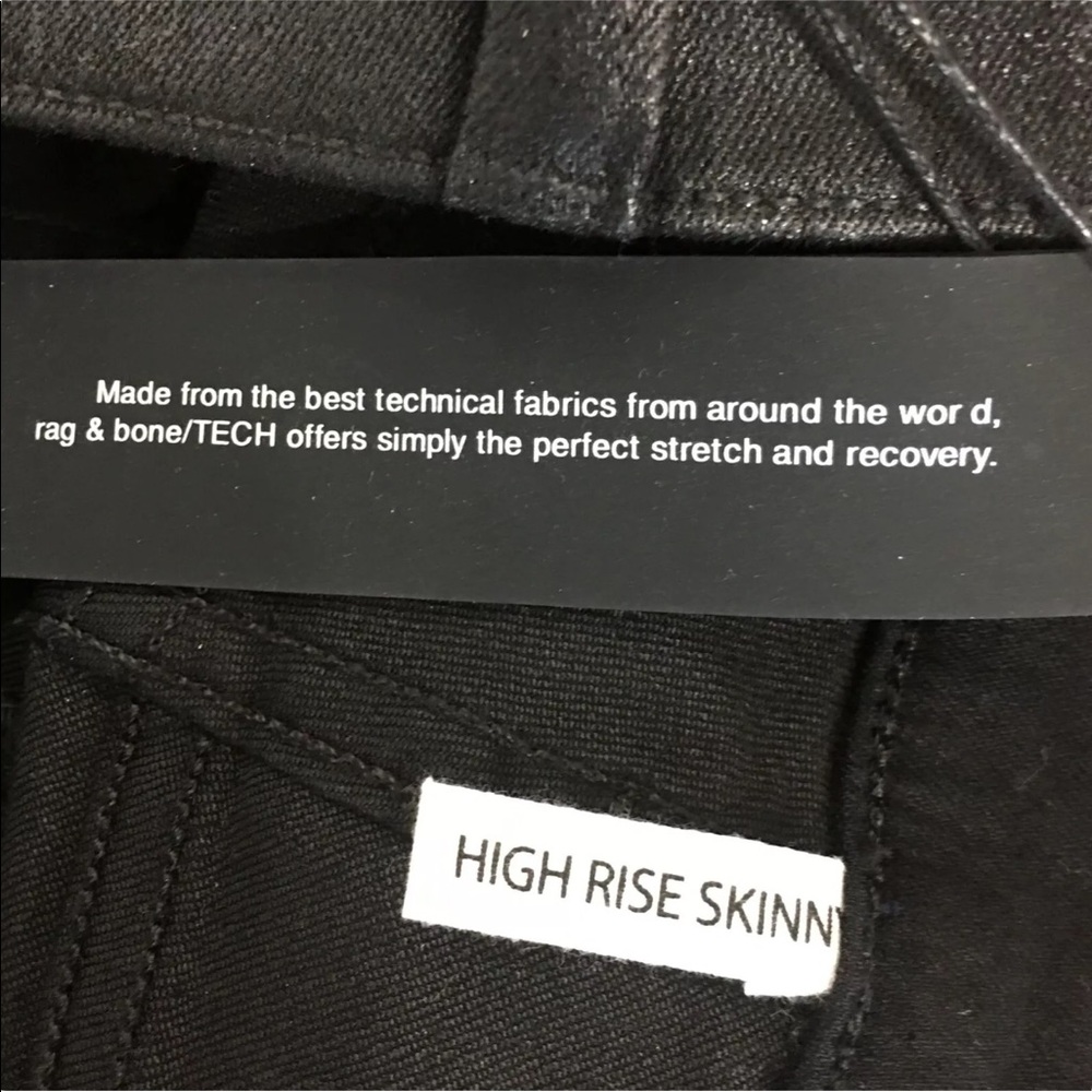 <SOLD>rag & bone High Rise Skinny Stretch Jean New - Picture 6 of 8